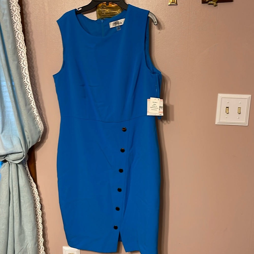 Kasper Turquoise blue dress  never worn